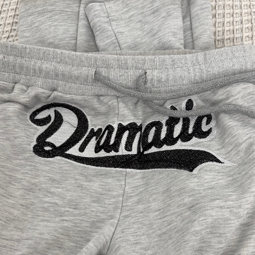 Edikted Gray Wide Leg Pants